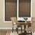 Thumbnail - The Bali Natural woven wood adds natural color, texture and dimension to your windows and creates a comfortable atmosphere of casual elegance or simple sophistication.  Color:  Nicaragua Chocolate 63759