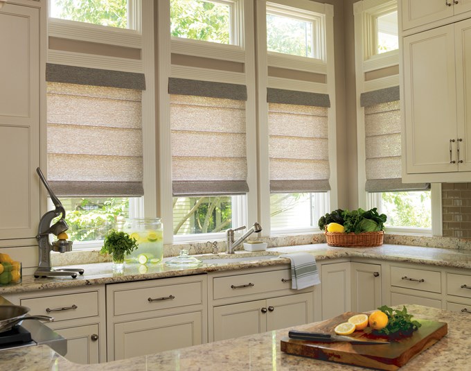 Levolor Roman Shades - Levolor Classic Roman Shade - Blinds Levolor Roman Shades - Levolor Classic Roman Shade - Blinds