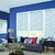 Thumbnail - Roller Shades with Cordless Lift: Robin, Waterlily 17401 with Contour Valance