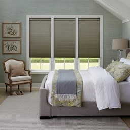 Alternate image for Motorized 9/16 Inch Blackout Cellular Shades