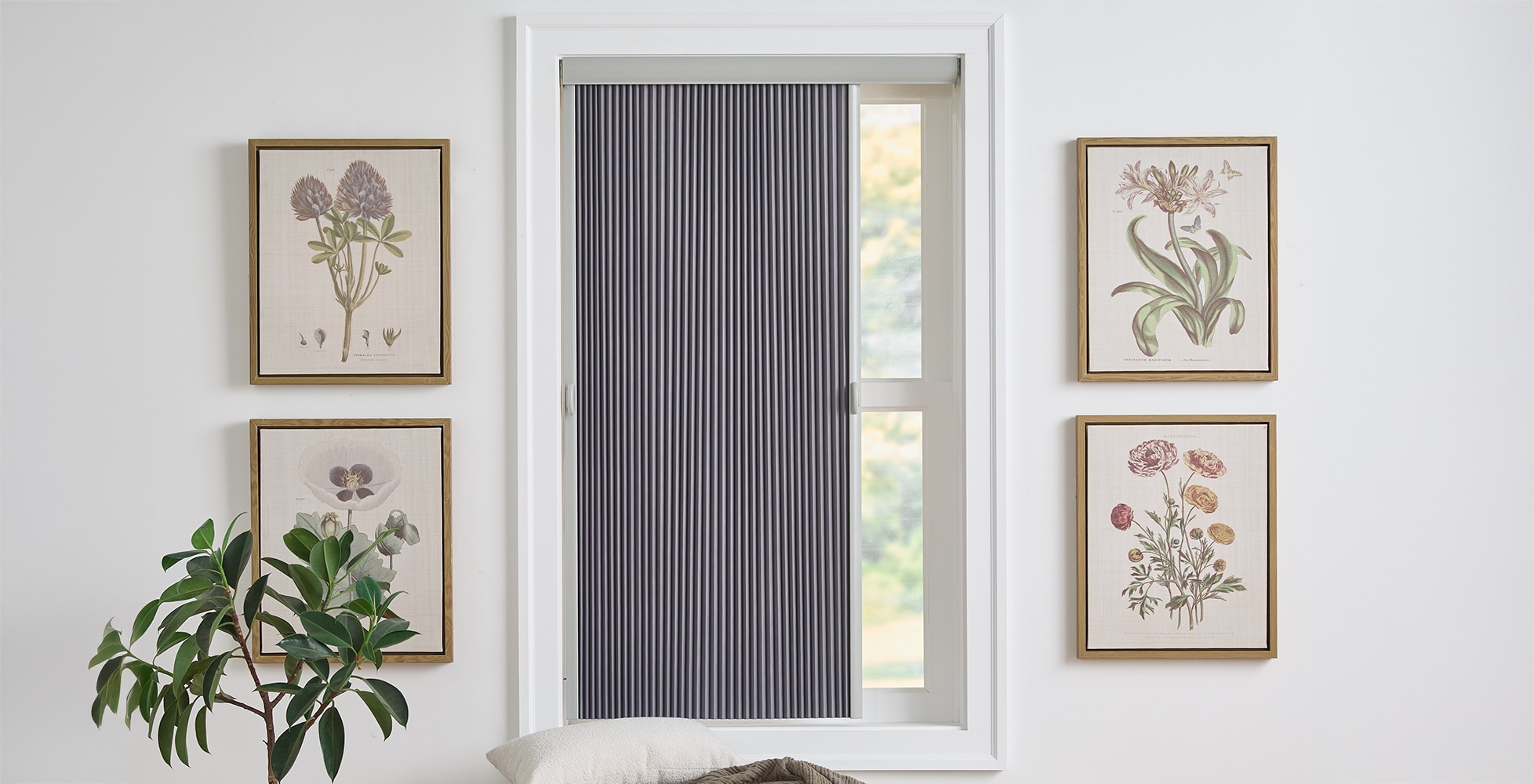Custom Vertical Cellular Shades