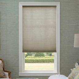 Motorized 9/16 Inch Light Filtering Cellular Shades