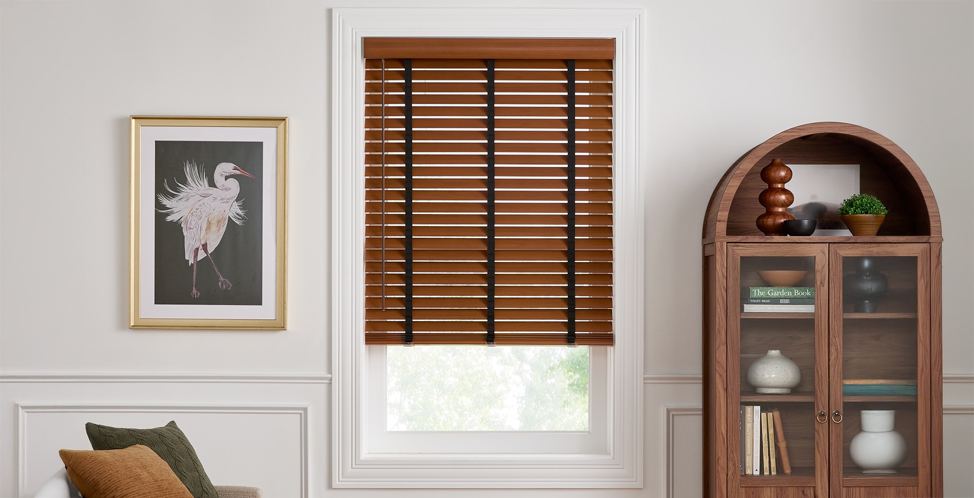 SEA チョコレート　ブラウン　S エスサイズ SouthSeas Faux Wood Blind - Blinds.com