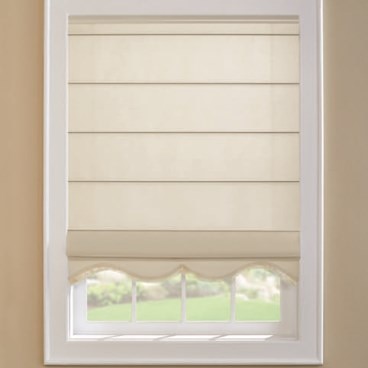 Alternate image for Semi-Sheer Roman Shades