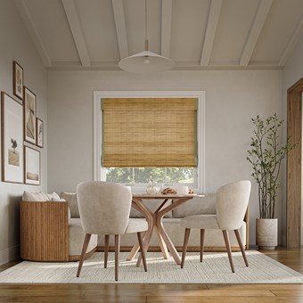 Alternate image for Classic Light Filtering Woven Wood Shades