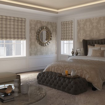 Alternate image for Room Darkening Roman Shades