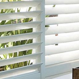Track Faux Wood Shutters