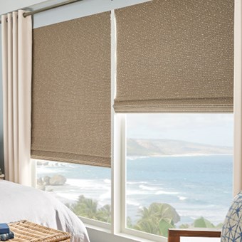 Blackout Woven Wood Shades
