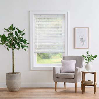 Alternate image for Classic 1 Inch Cordless Vinyl Blinds