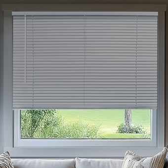 Alternate image for Value 1 Inch Room Darkening Vinyl Mini Blinds