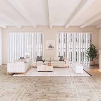 Faux Wood Vertical Blinds