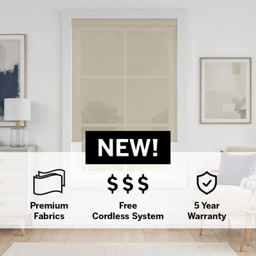 Alternate image for Prestige Cordless Solar Roller Shades
