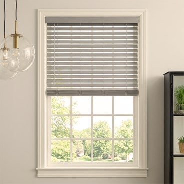 Designer Cordless 2 Inch Faux Wood Blinds