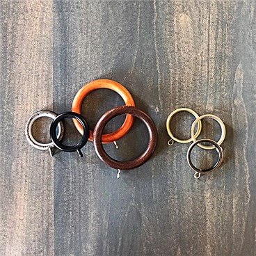 Deluxe Custom Drapery Rings