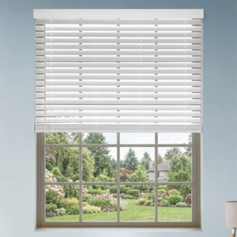 2 Inch Cordless Faux Wood Blinds