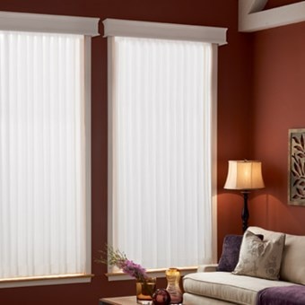 Alternate image for Sheer Enchantment Vertical Sheer Shades