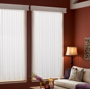 Alternate image for Sheer Enchantment Vertical Sheer Shades