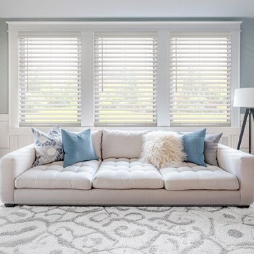 Cordless 2 Inch Faux Wood Blinds
