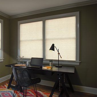 Alternate image for No Drill Light Filtering Cellular Shades