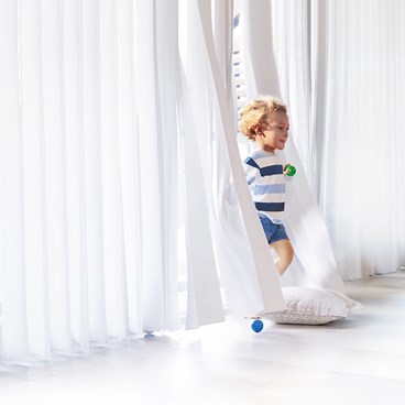 DualDrape Sheer Vertical Blinds