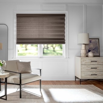 Alternate image for Motorized Roman Shades