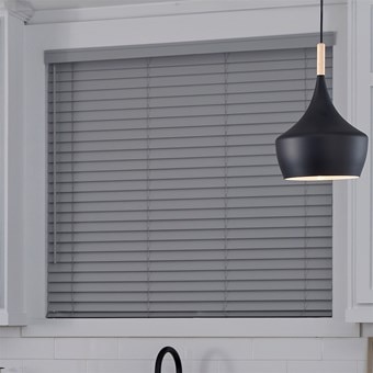 Cordless 2 Inch Classic Faux Wood Blind