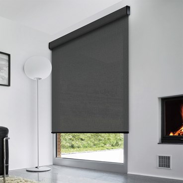 TruQuiet™ Smart Home Motorized Solar Shades with RevitaEZ™ Charger