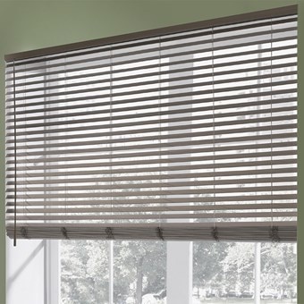Designer 2 1/2 Inch Faux Wood Blinds