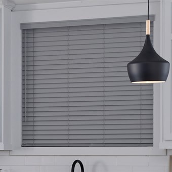 Cordless 2 Inch Classic Faux Wood Blind