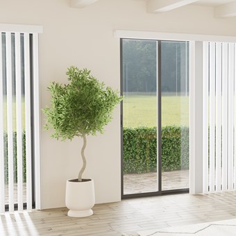 Alternate image for S-Curved Vertical Blinds