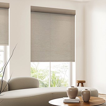 TruQuiet™ Motorized Roller Shades with RevitaEZ™