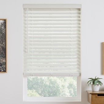 Designer 2 1/2 Inch Ultra Faux Wood Blinds