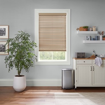 Alternate image for 2 Inch Room Darkening Fabric Blinds