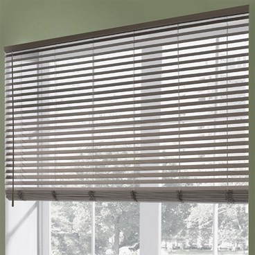 Designer 2 1/2 Inch Faux Wood Blinds