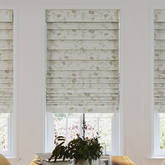 No Drill Roman Shades