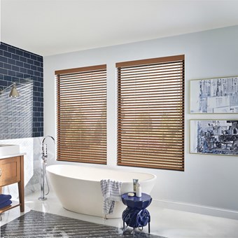 Alternate image for 2 Inch Premium Faux Wood Blinds