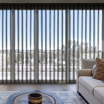 Alternate image for Premium Vertical Sheer Shades