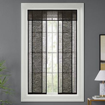 Woven Wood Sliding Panels