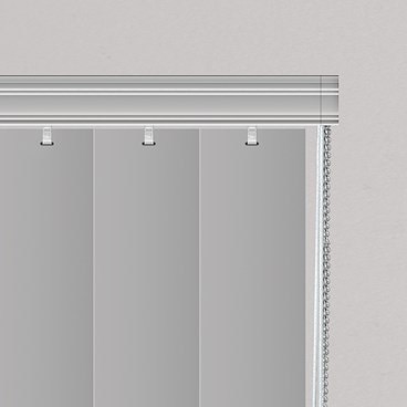 Vertical Blind Headrail Only