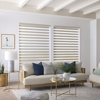 Alternate image for Motorized Banded Shades