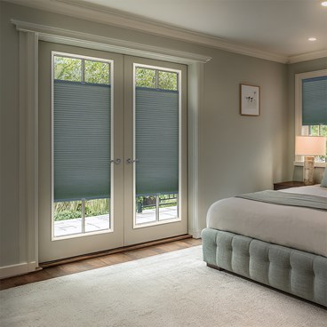 Alternate image for French Door Blackout Cellular Shades