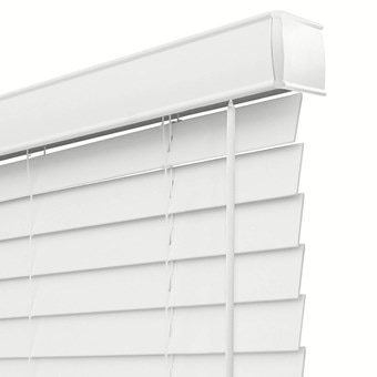 Alternate image for Value 2 Inch Cordless Faux Wood Blinds