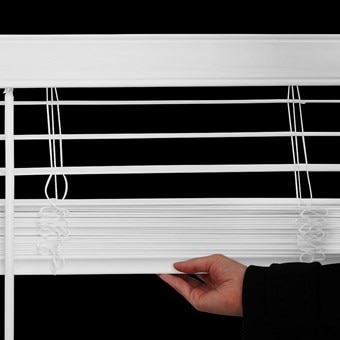 Alternate image for 2 Inch Cordless Faux Wood Blinds
