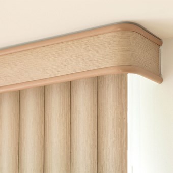Alternate image for S Curved PVC Vertical Blinds