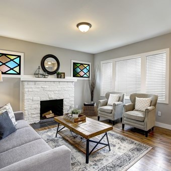 Alternate image for Designer 2 Inch Faux Wood Blinds