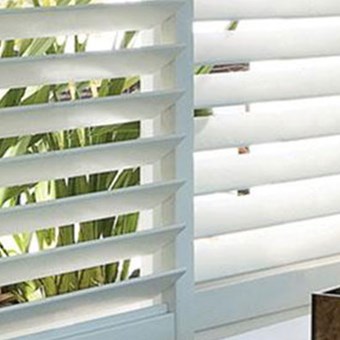 Track Faux Wood Shutters