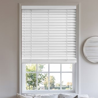 Value 2 Inch Cordless Faux Wood Blinds