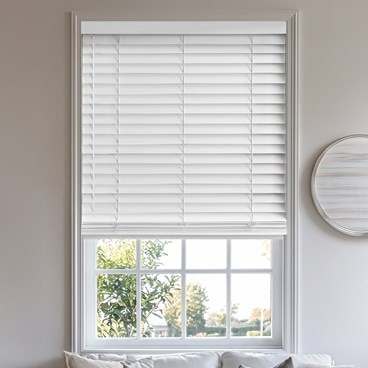 Value 2 Inch Cordless Faux Wood Blinds