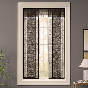 Woven Wood Sliding Panels