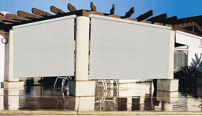 West facing backyard shade